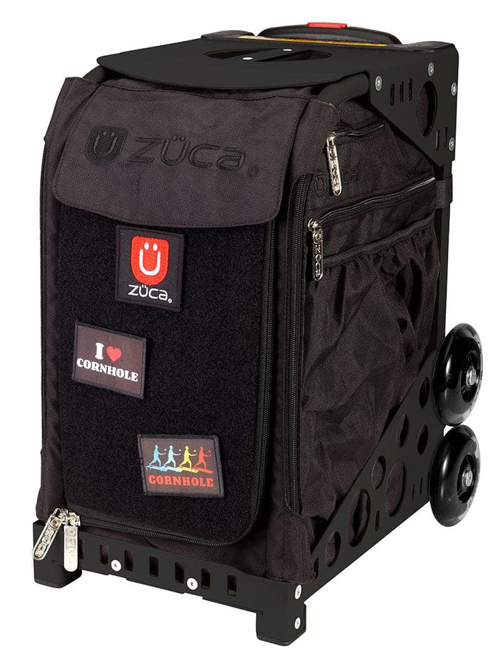Cornhole Sport Black - Black Non-Flashing Wheels