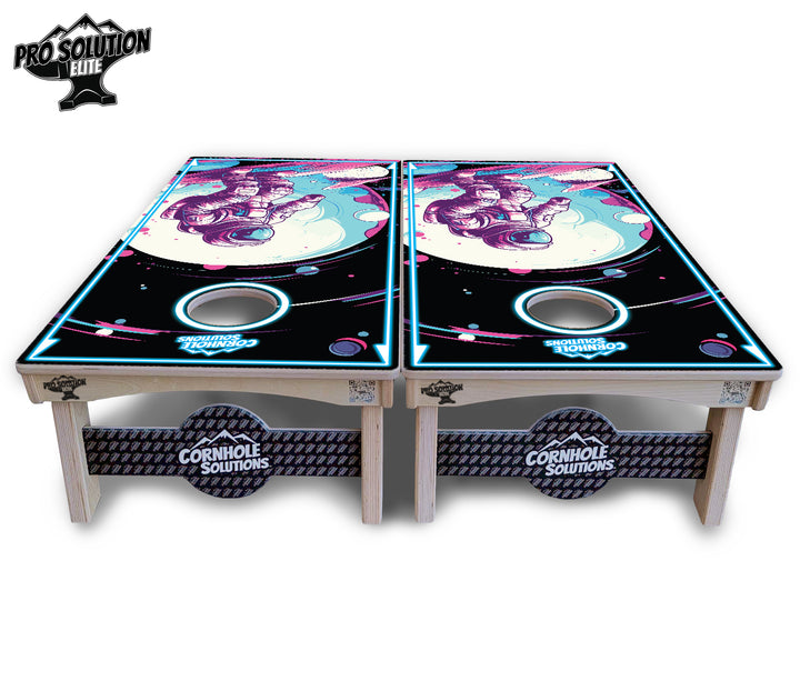 Spaceman Cornhole Boards - Pro Solution Elite Series