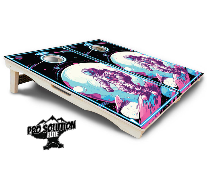 Spaceman Cornhole Boards - Pro Solution Elite Series