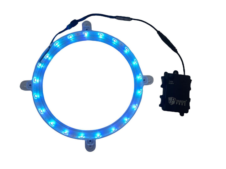 LED Cornhole Light Ring Set (Pair) – 20 Color Modes