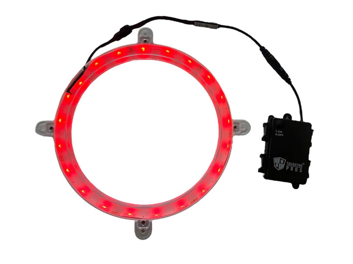 LED Cornhole Light Ring Set (Pair) – 20 Color Modes
