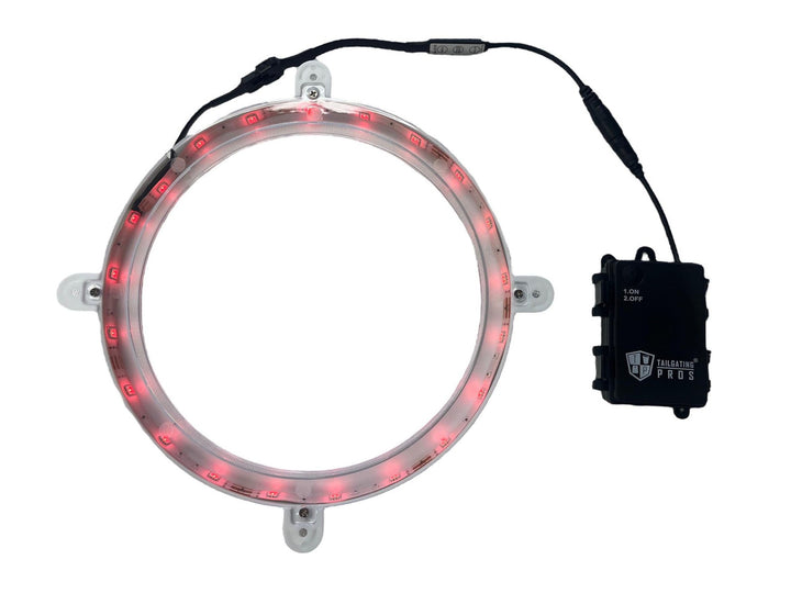 LED Cornhole Light Ring Set (Pair) – 20 Color Modes
