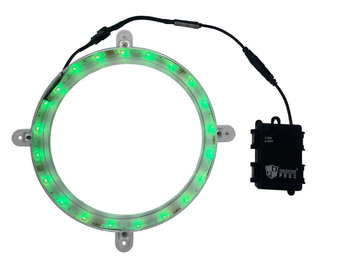 LED Cornhole Light Ring Set (Pair) – 20 Color Modes