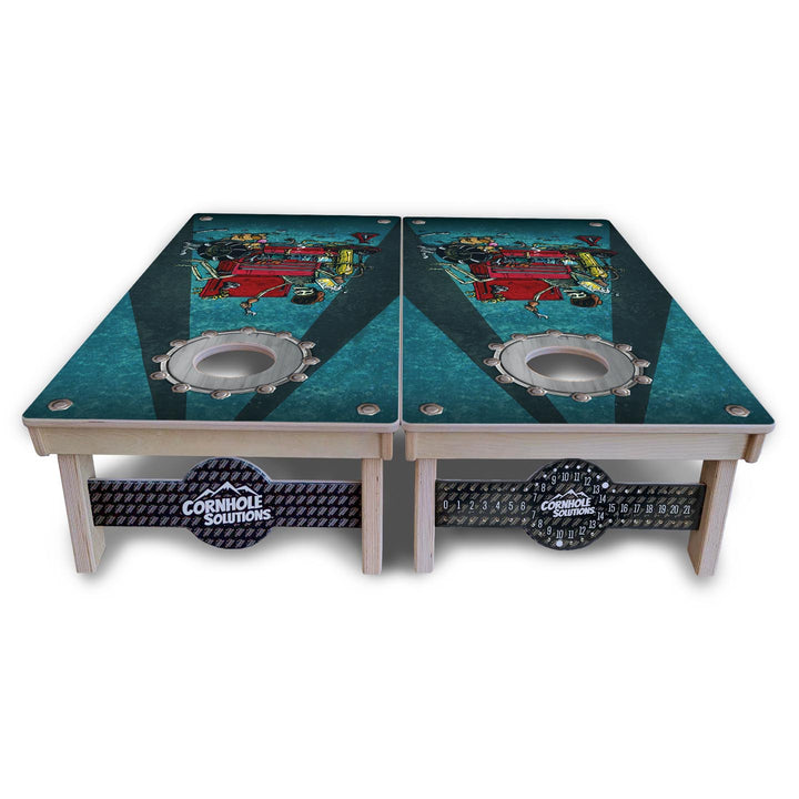Artist Series Cornhole Boards - Professional Tournament Series - Garage Life