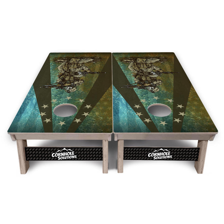 Artist Series Cornhole Boards - Professional Tournament Series - Got Your Six