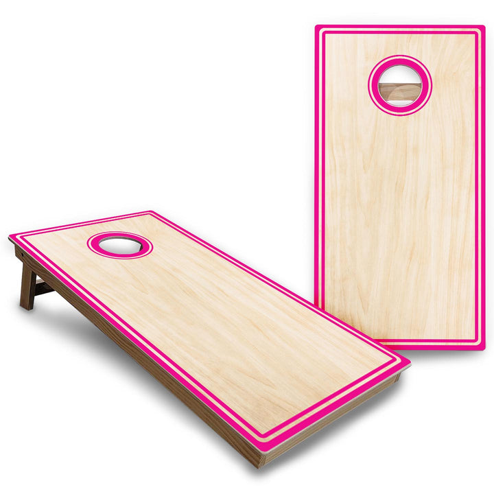 Pinstripe Cornhole Boards - Backyard Series