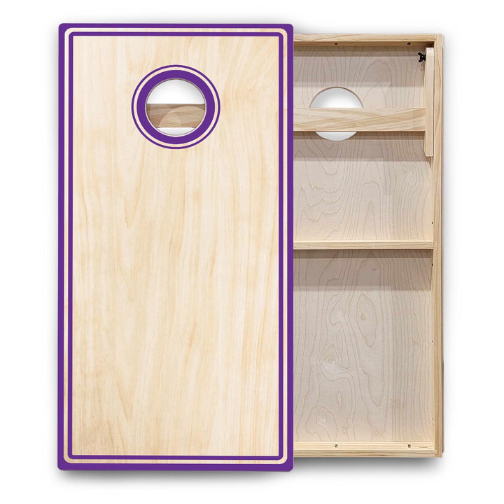 Pinstripe Cornhole Boards - Backyard Series