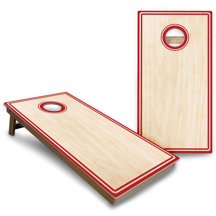 Pinstripe Cornhole Boards - Backyard Series
