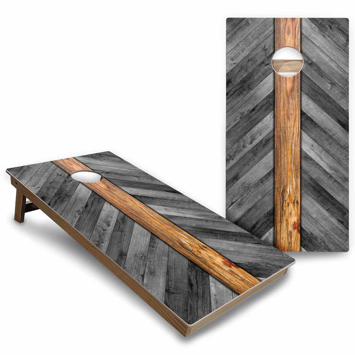 Rustic Cornhole Boards - Backyard Series