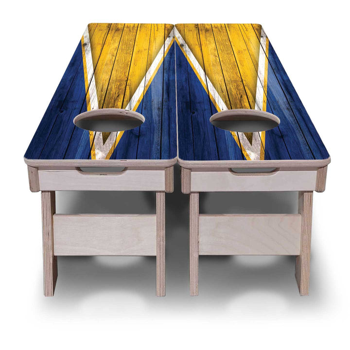 Training Skinny Boards - Sports Theme - Yellow & Blue