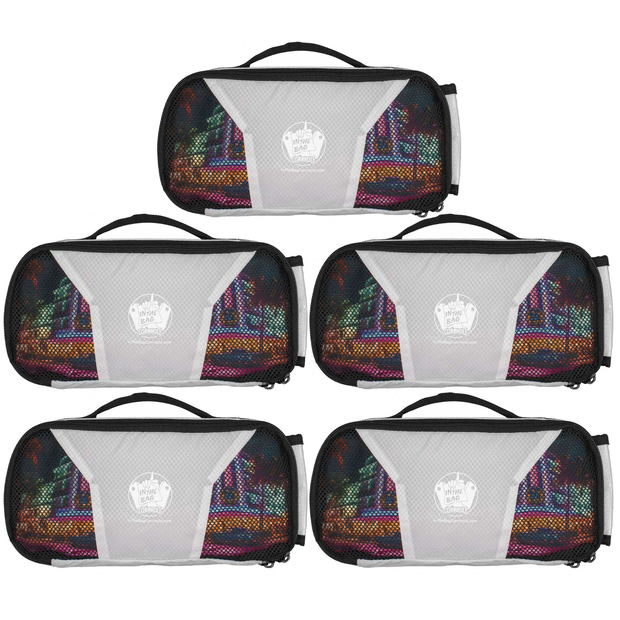 Bag Pouch 5-PACK (White Only) – Cornhole Solutions