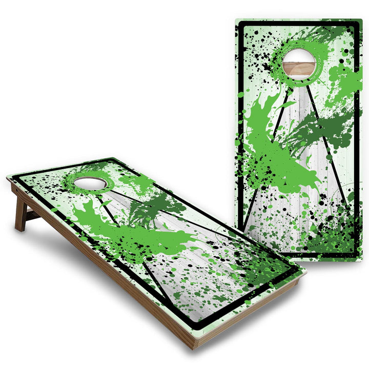 Paint Splatter Cornhole Boards - Backyard Series