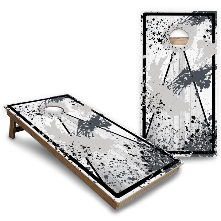 Paint Splatter Cornhole Boards - Backyard Series