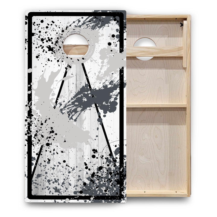 Paint Splatter Cornhole Boards - Backyard Series