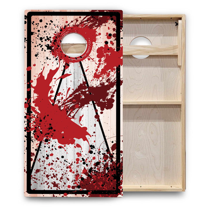 Paint Splatter Cornhole Boards - Backyard Series