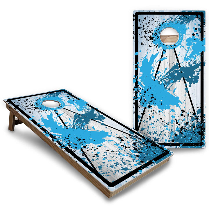 Paint Splatter Cornhole Boards - Backyard Series