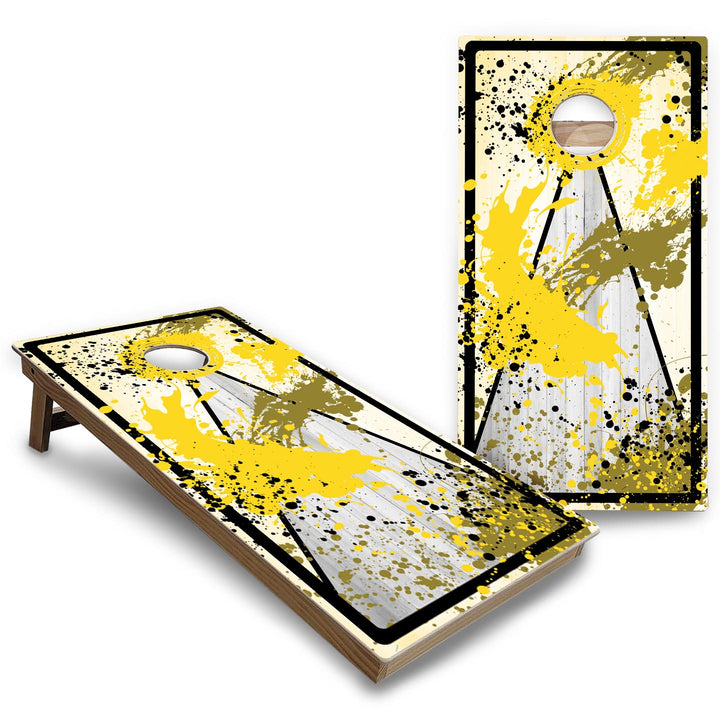 Paint Splatter Cornhole Boards - Backyard Series