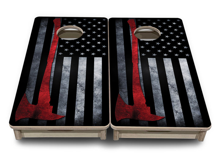 Axe Flag - Mini or Vacation Size Cornhole Boards