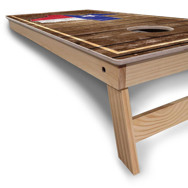 Texas Themed Cornhole Boards - Backyard Series