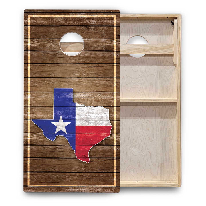 Texas Themed Cornhole Boards - Backyard Series