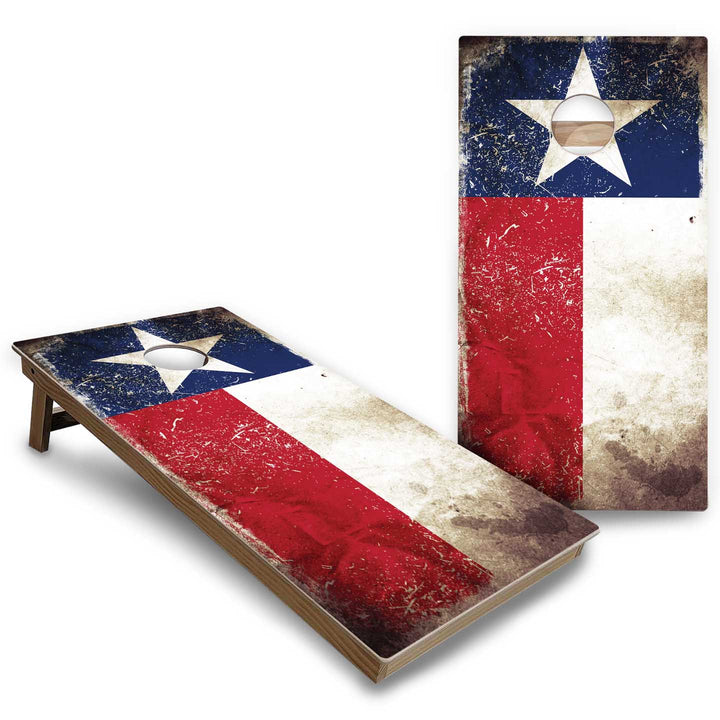 Texas Themed Cornhole Boards - Backyard Series