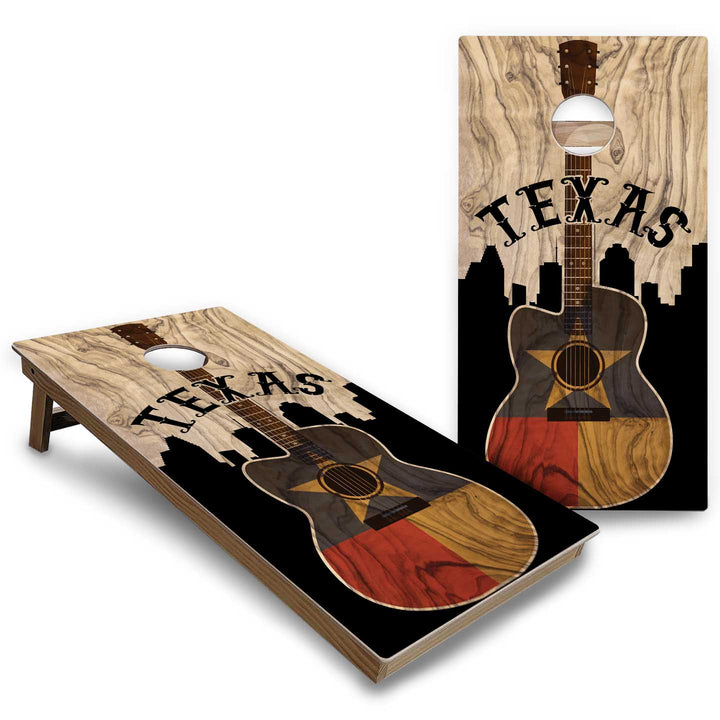 Texas Themed Cornhole Boards - Backyard Series