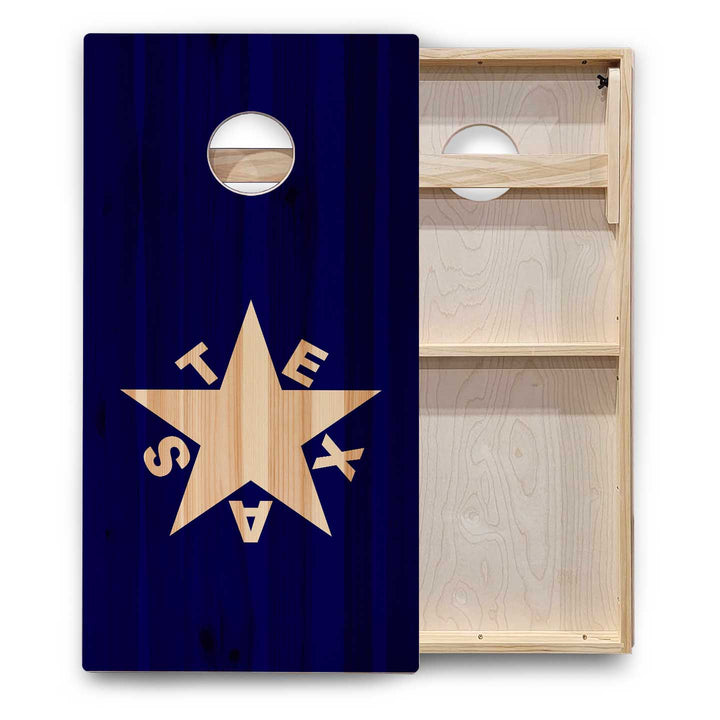 Texas Themed Cornhole Boards - Backyard Series