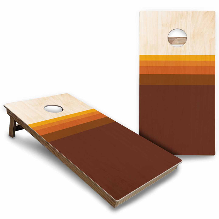 Retro Cornhole Boards - Backyard Series