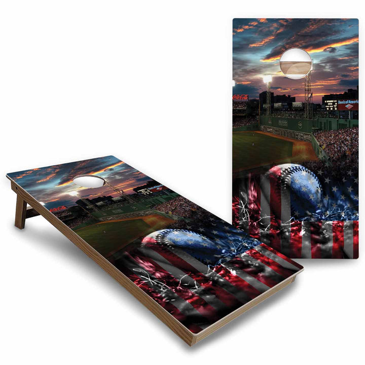 Sports Themed Cornhole Boards - Backyard Series