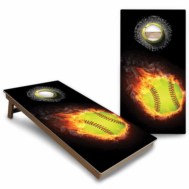 Sports Themed Cornhole Boards - Backyard Series