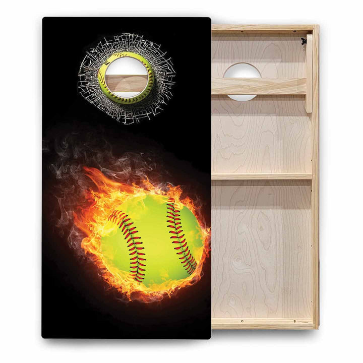 Sports Themed Cornhole Boards - Backyard Series