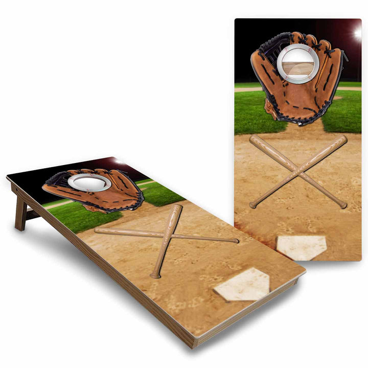 Sports Themed Cornhole Boards - Backyard Series