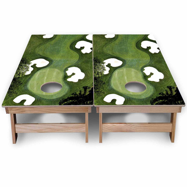 Sports Themed Cornhole Boards - Backyard Series