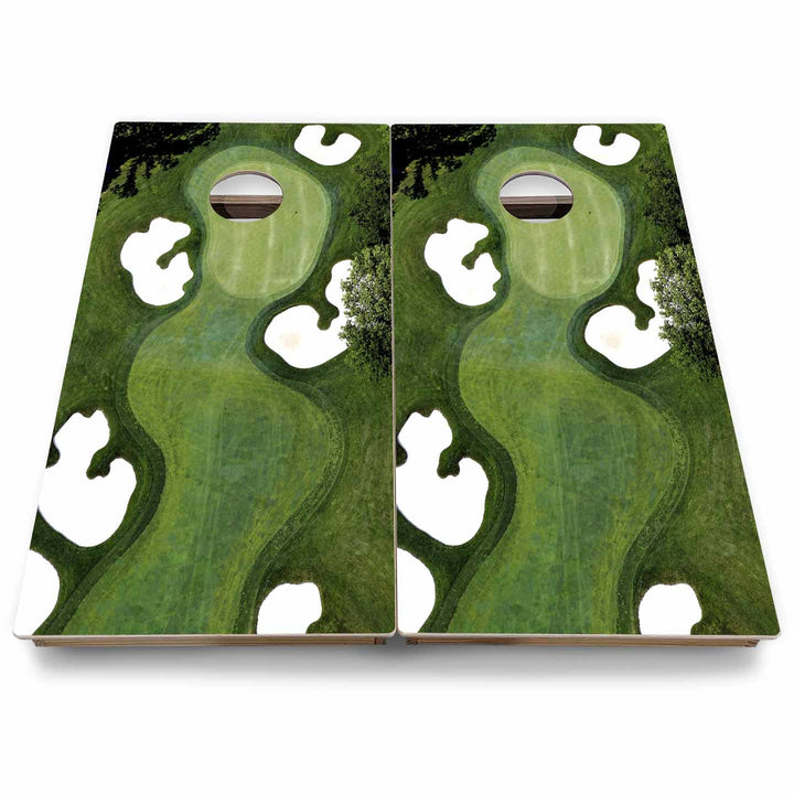 Sports Themed Cornhole Boards - Backyard Series