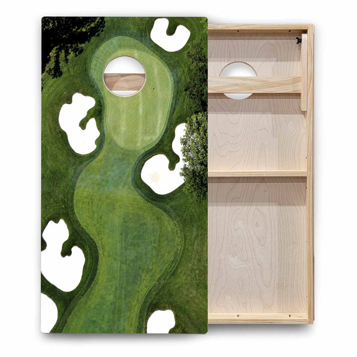 Sports Themed Cornhole Boards - Backyard Series