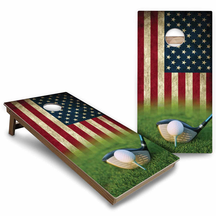Sports Themed Cornhole Boards - Backyard Series