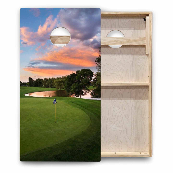 Sports Themed Cornhole Boards - Backyard Series