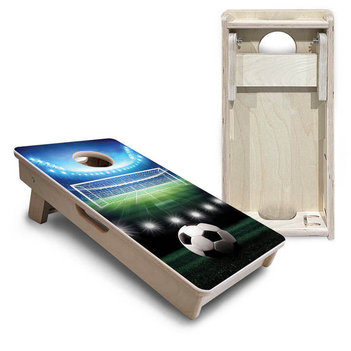 Soccer - Mini or Vacation Size Cornhole Boards