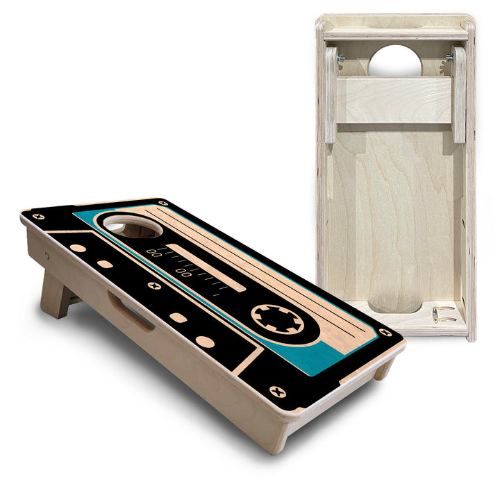 Cassette Tape - Mini or Vacation Size Cornhole Boards
