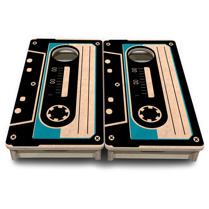 Cassette Tape - Mini or Vacation Size Cornhole Boards