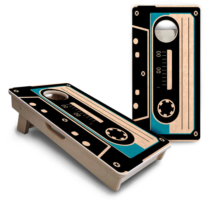 Cassette Tape - Mini or Vacation Size Cornhole Boards
