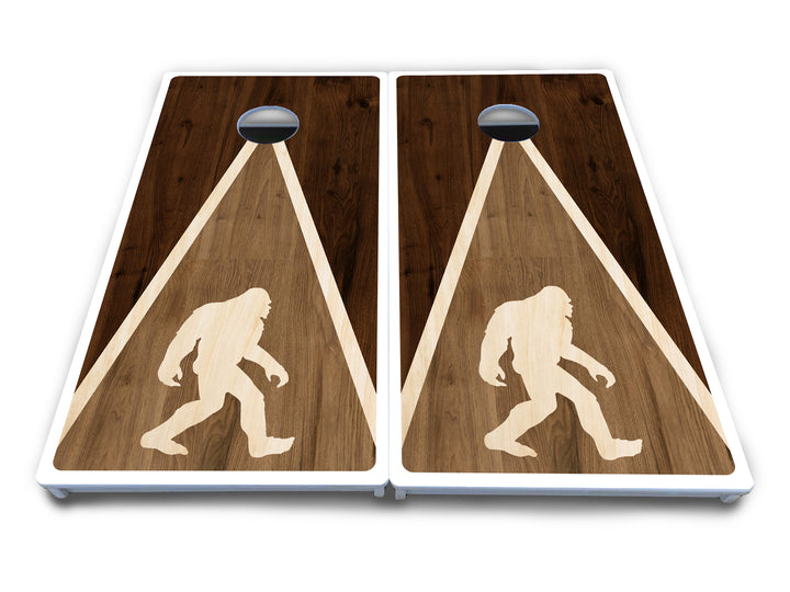 Bigfoot Triangle Cornhole Boards - All Weather Series