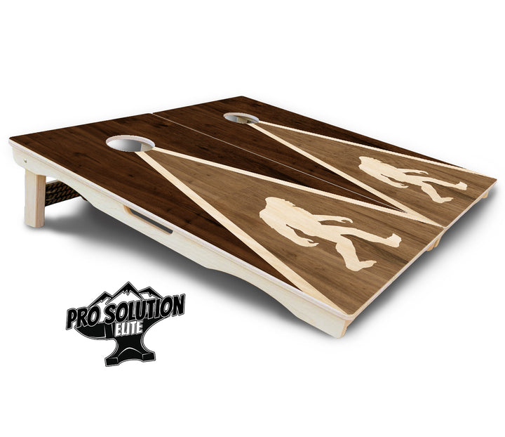 Bigfoot Triangle Cornhole Boards - Pro Solution Elite Series