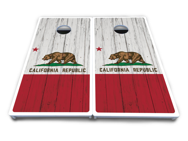California Flag Cornhole Boards - All Weather Series
