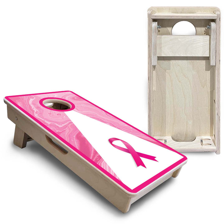 Cancer Awareness - Mini or Vacation Size Cornhole Boards