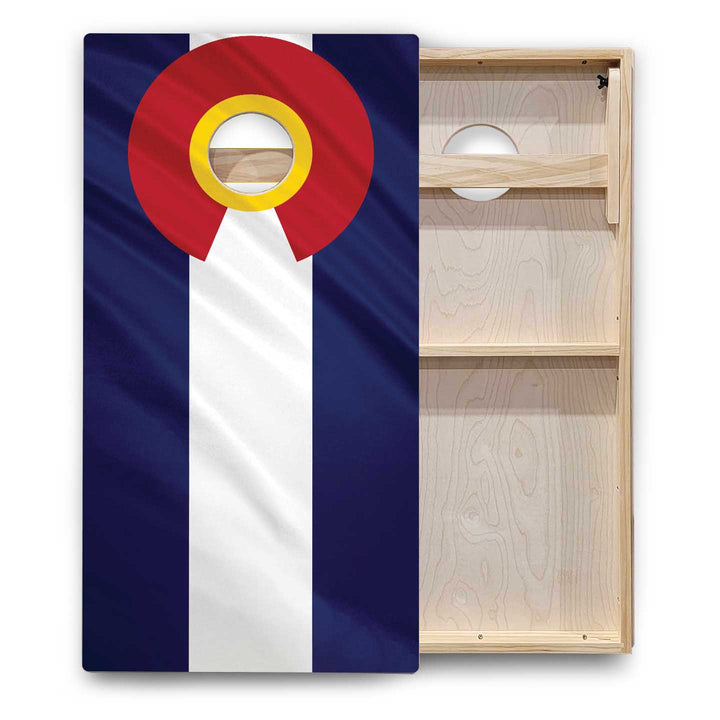State Themed Cornhole Boards - Backyard Series