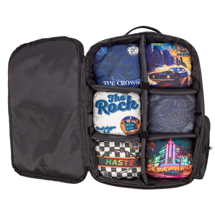 Cornhole Backpack for 8 Sets of Bags