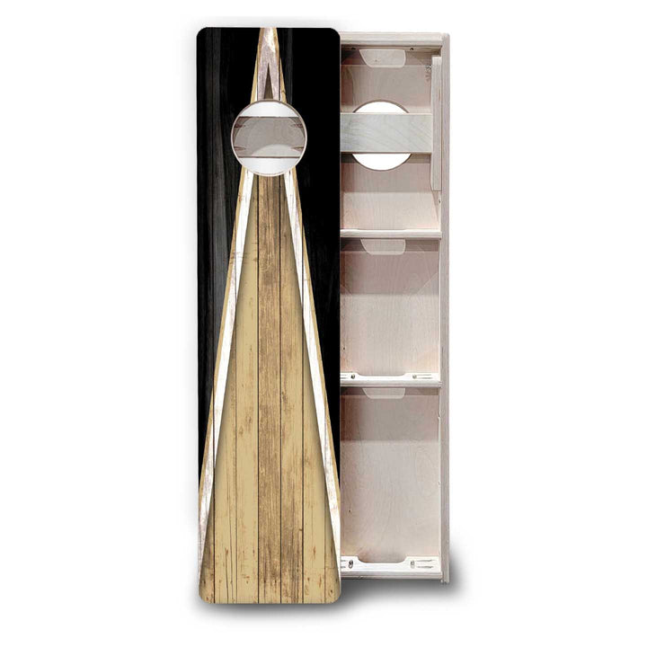 Training Skinny Boards - Sports Theme - Beige & Black