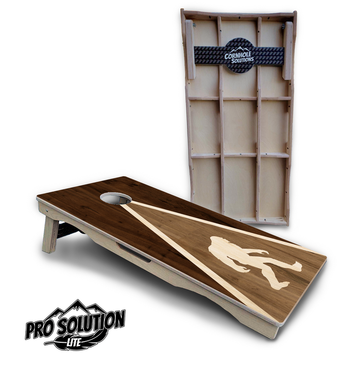 Bigfoot Triangle Cornhole Boards - Pro Solution Lite Series
