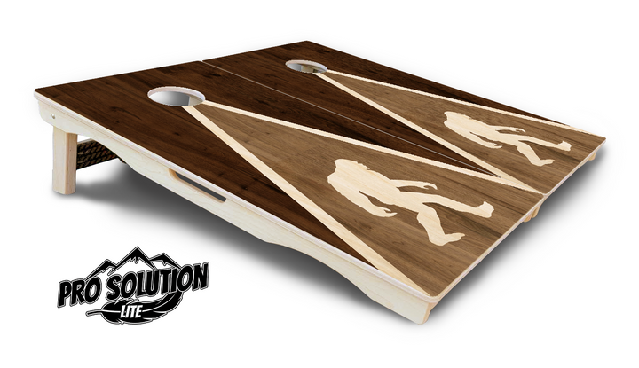 Bigfoot Triangle Cornhole Boards - Pro Solution Lite Series